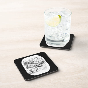 Coyote Pups Coaster