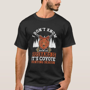 Coyote Trapping and Coyote Hunting T-Shirt