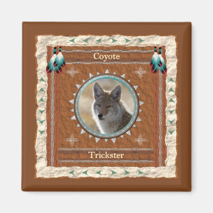 Coyote Trickster Energy Magnet