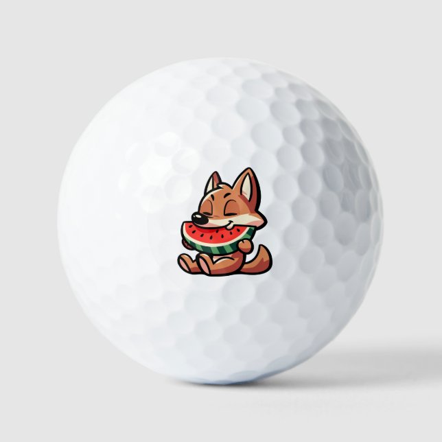 Coyote Watermelon Golf Balls (Front)