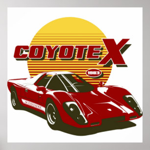 Coyote X  Hardcastle McCormick Poster