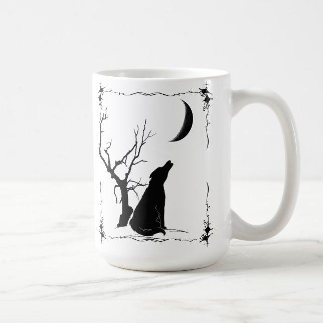 Coyote's Moon Mug (Right)