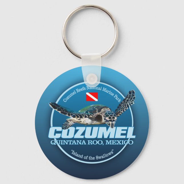 Cozumel (DD2) Keychain (Front)