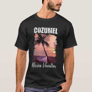 Cozumel Mexico Family Vacation 2022 Vintage Mexico T-Shirt
