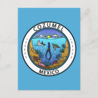Cozumel Mexico Scuba Badge