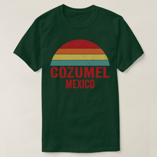 Cozumel Mexico T-Shirt (Design Front)