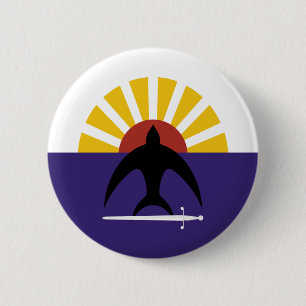 Cozumel, Quintana Roo, Mexico, Mexico flag 2 Inch Round Button