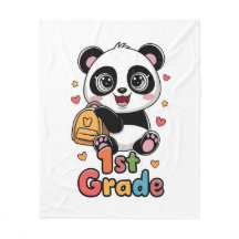 Cozy 1st Grade Blanket | Cute & Fun First Grade Gi