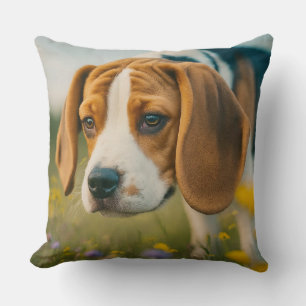 Cozy and Dog Face Pillow - Perfect for Dog Lovers