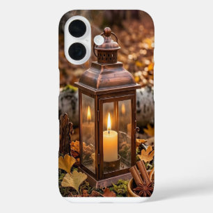 Cozy Autumn Candle Lantern iPhone Case
