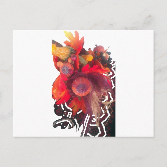 Cozy Autumn Charm - Fall Decor & Gifts Postcard (Front)