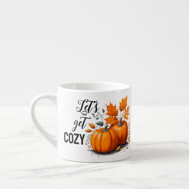 Cozy Autumn  Espresso Cup (Left)