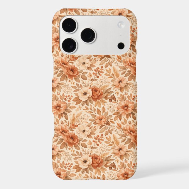 Cozy Autumn Floral Pattern (Back)
