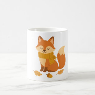 Cozy Autumn Fox Mug