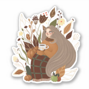 Cozy Autumn Girl
