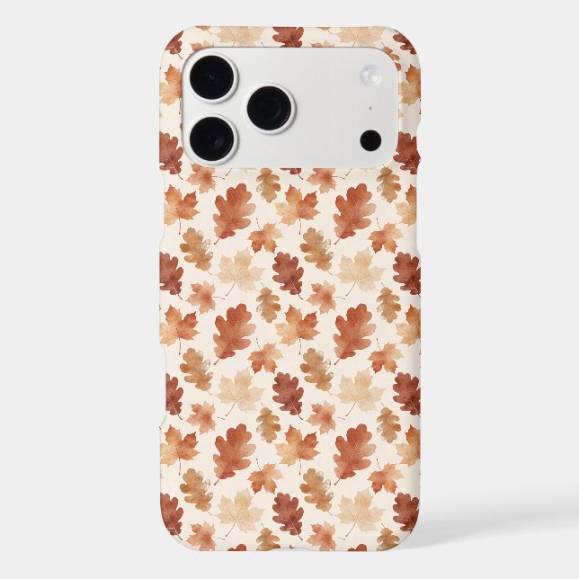 Cozy Autumn Leaf Pattern (Back)