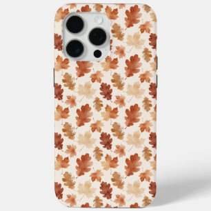 Cozy Autumn Leaf Pattern iPhone 15 Pro Max Case