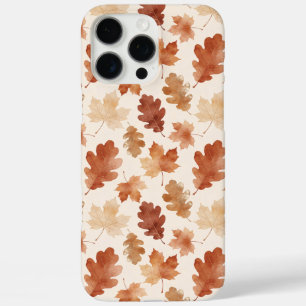 Cozy Autumn Leaf Pattern iPhone 16 Pro Max Case