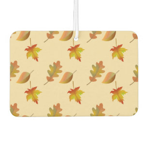 Cozy autumn maple leaves oak leaves  air freshener