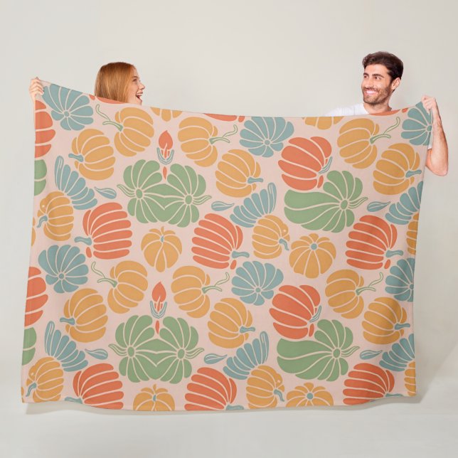 Cozy Autumn Pumpkin Throw Blanket – Fall Fleece &  (In Situ)