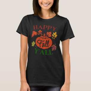 Cozy Autumn Theme T-Shirt