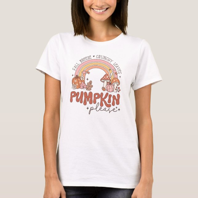 Cozy Autumn Vibes T-Shirt (Front)
