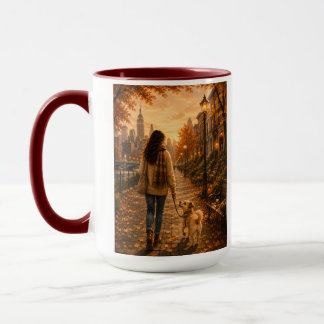 Cozy Autumn Walk with My Best Friend Mug