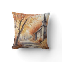Cozy Autumn Watercolor Decor Accent