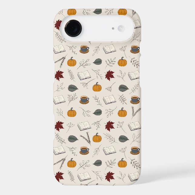 Cozy autumnal patterned Case-Mate iPhone case (Back)