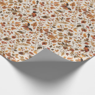 Cozy Autumnal Wrapping Paper
