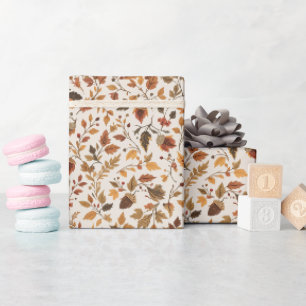 Cozy Autumnal Wrapping Paper
