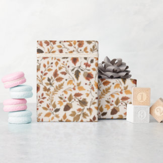 Cozy Autumnal Wrapping Paper