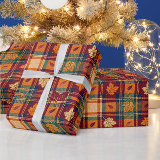 Cozy Autumnal Wrapping Paper