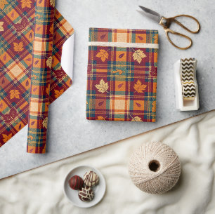 Cozy Autumnal Wrapping Paper
