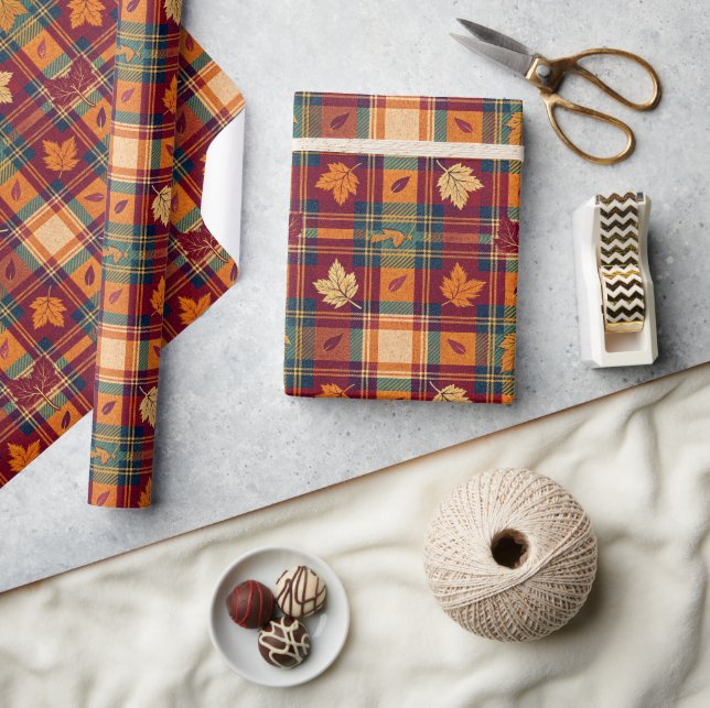 Cozy Autumnal Wrapping Paper (Crafts)