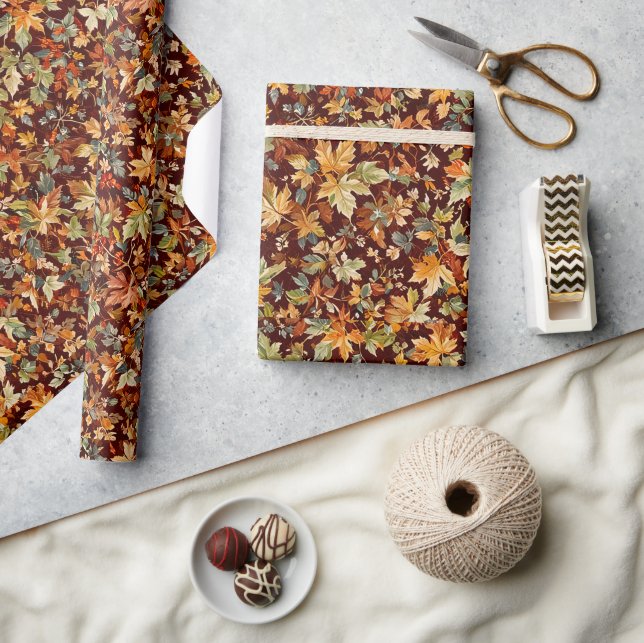 Cozy Autumnal Wrapping Paper (Crafts)