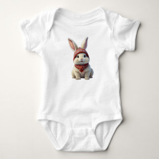 Cozy Baby Bunny Bodysuit