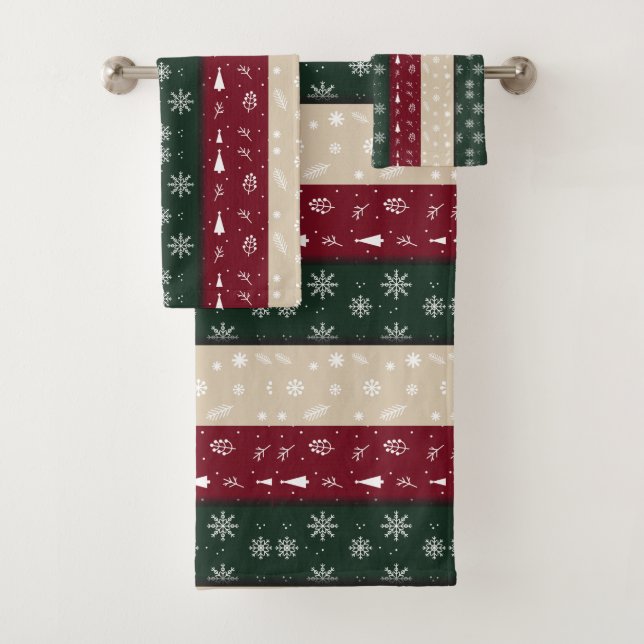 "Cozy Bath Towel Collection: Trending Designs!" (Insitu)