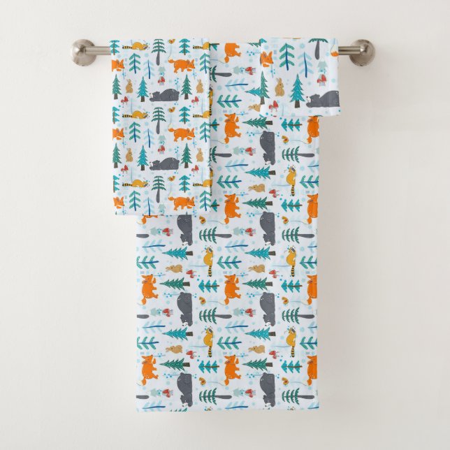 "Cozy Bath Towel Collection: Trending Designs!" (Insitu)