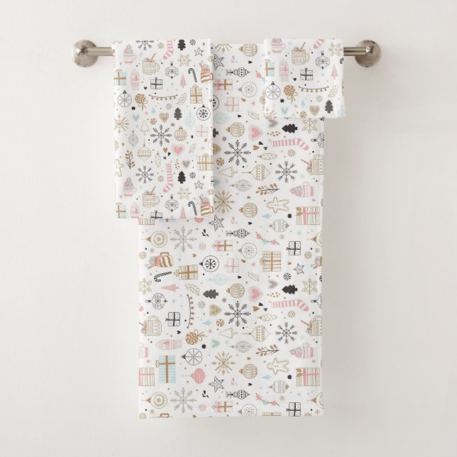 "Cozy Bath Towel Collection: Trending Designs!" (Insitu)