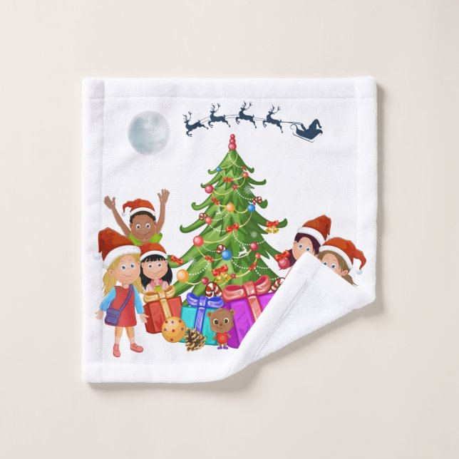 "Cozy Bath Towel Collection: Trending Designs!" (Wash Cloth)