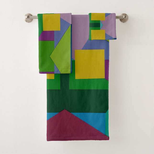 "Cozy Bath Towel Collection: Trending Designs!" (Insitu)