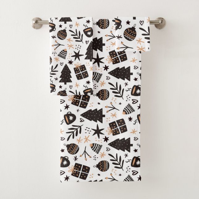 "Cozy Bath Towel Collection: Trending Designs!" (Insitu)