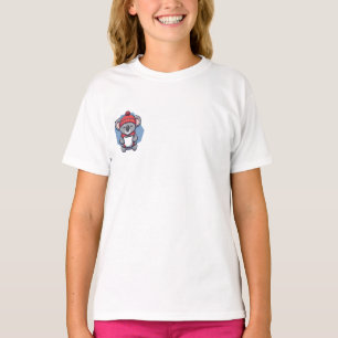 Cozy Beanie Koala Cocoa Kids T-Shirt