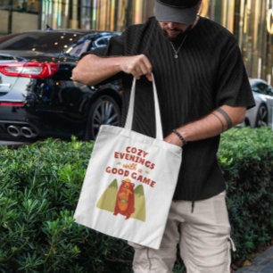 Cozy Bear Gaming Tote Bag