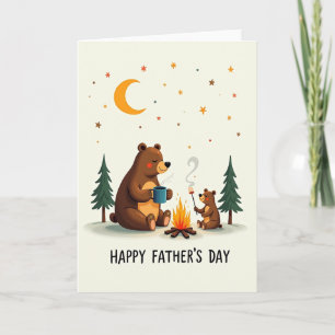 Cozy Bears Fathers Day Card