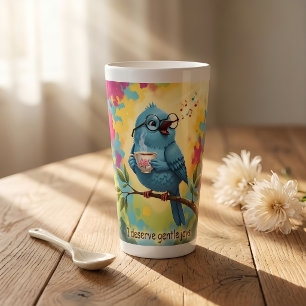 Cozy Bird Coffee Latte Mug