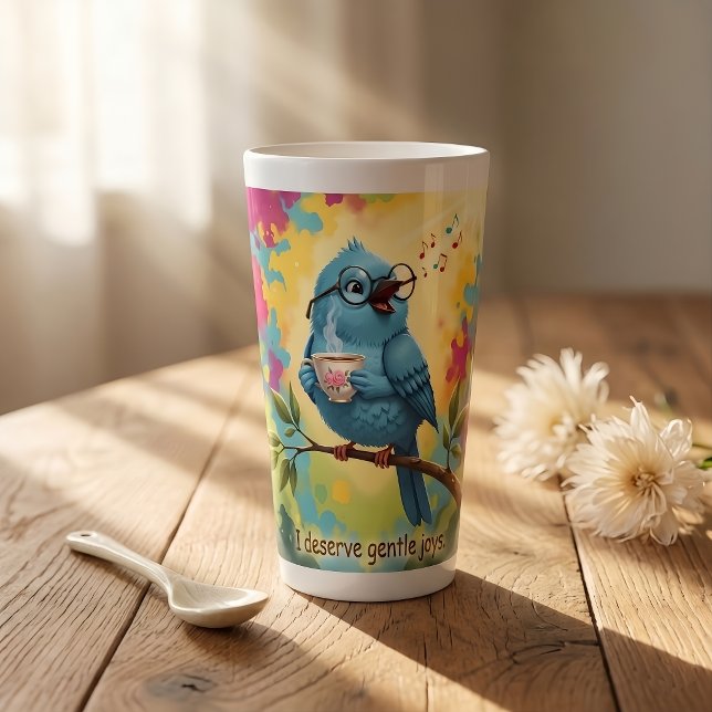 Cozy Bird Coffee Latte Mug  (Creator Uploaded)