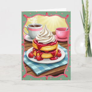 Cozy Birthday Dessert Card