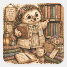 Cozy Book Lover Cottagecore Library